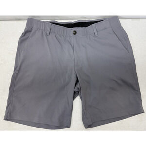 Under Armour Heat Gear Golf Shorts Mens 40 Light Gray Comfort WaistBand
